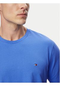 TOMMY HILFIGER - Tommy Hilfiger T-Shirt Ess Seasonal MW0MW39995 Niebieski jasny Regular Fit. Kolor: niebieski. Materiał: bawełna #4