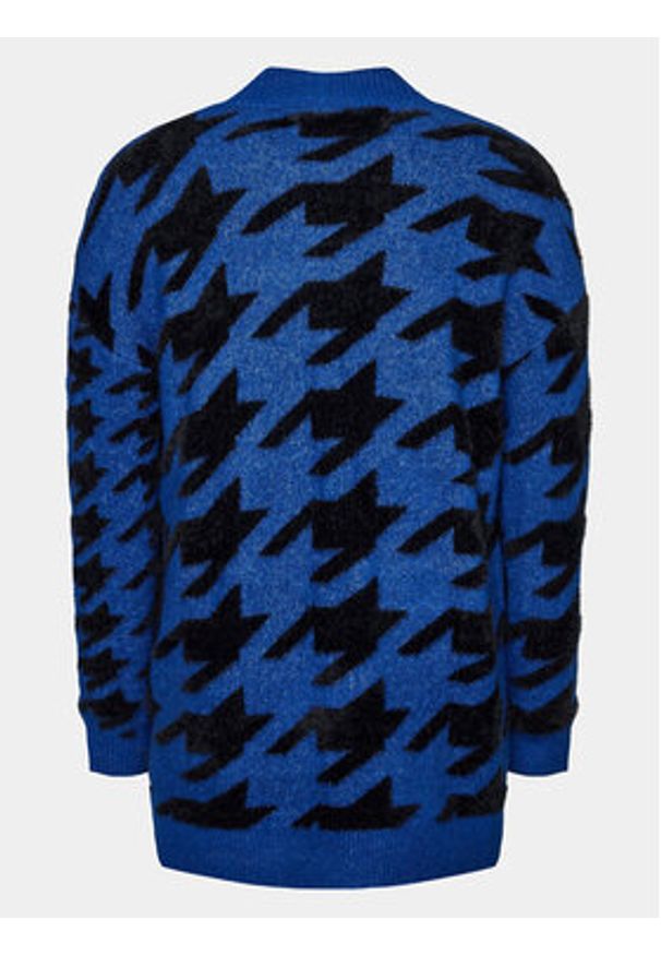 Vero Moda Kardigan 10296785 Niebieski Regular Fit. Kolor: niebieski. Materiał: syntetyk