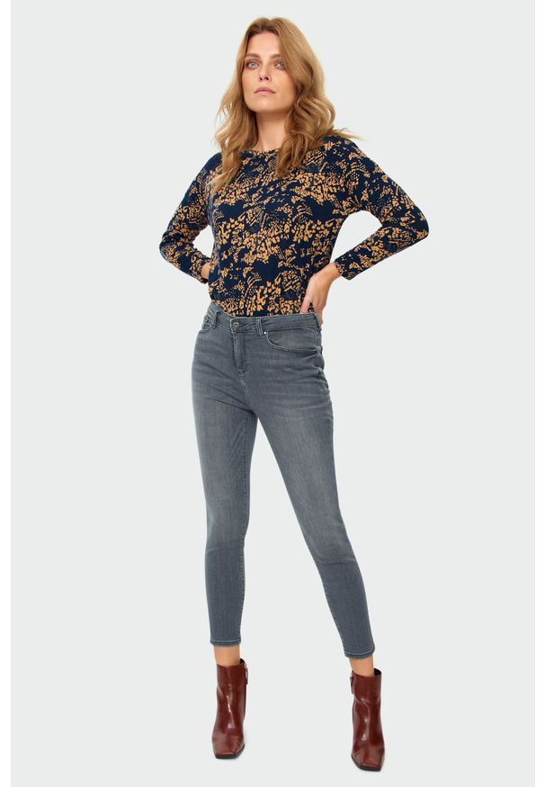 Greenpoint - Jeansowe dopasowane spodnie. Materiał: jeans