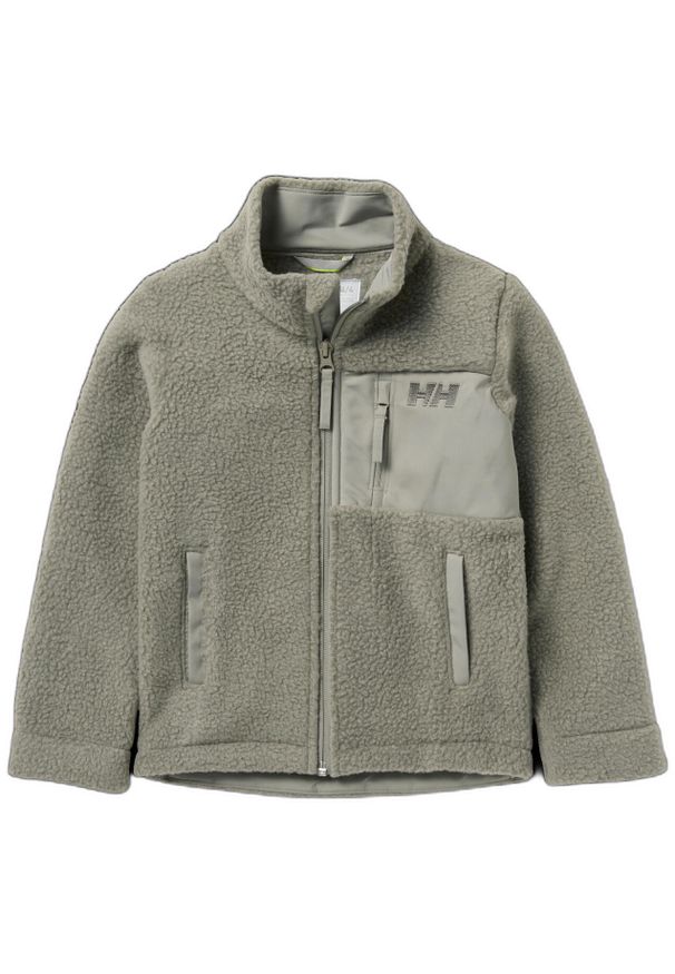 Polar dla dzieci Helly Hansen Champ Pile. Kolor: zielony. Materiał: polar