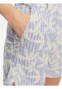 Munthe Szorty materiałowe Fidelma 251142925136 Błękitny Regular Fit. Kolor: niebieski. Materiał: bawełna #2