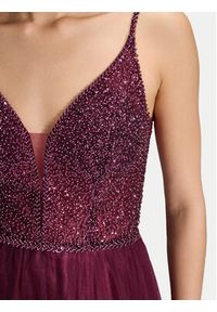 Hey Kyla Sukienka wieczorowa 5AJ127HK Bordowy Regular Fit. Kolor: czerwony. Materiał: syntetyk. Styl: wizytowy #2