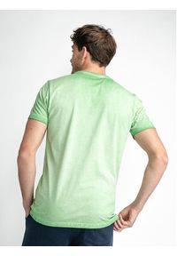 Petrol Industries T-Shirt M-1030-TSR656 Zielony Regular Fit. Kolor: zielony. Materiał: bawełna #5