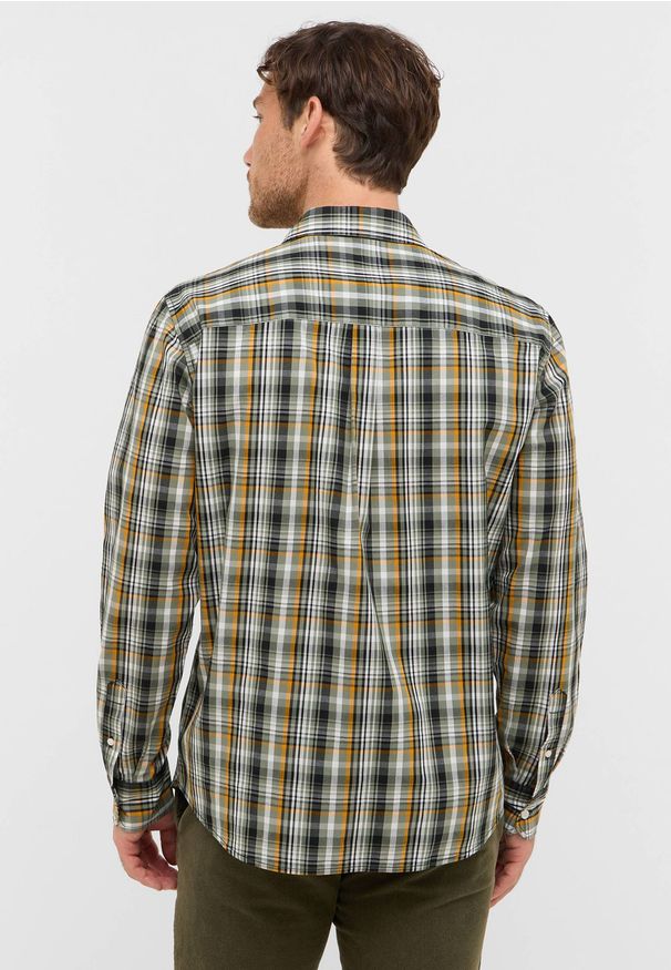 Męska Koszula Mustang Style Chester Poplin multi check green 1016958 12784