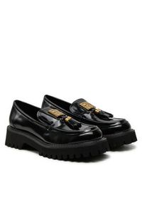 DKNY Loafersy Gilian K3436027 Czarny. Kolor: czarny. Materiał: skóra #5