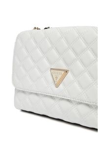 Guess Torebka HWQG87 48200 Biały. Kolor: biały. Materiał: skórzane