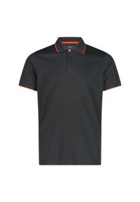Koszulka męska turystyczna CMP 39T5807. Typ kołnierza: polo. Kolor: brązowy, wielokolorowy, szary