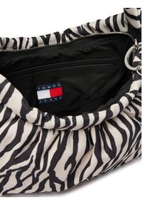 Tommy Jeans Torebka Tjw Icon Charms Zebra Shlder Bag AW0AW18882 Biały. Kolor: biały. Wzór: motyw zwierzęcy #4