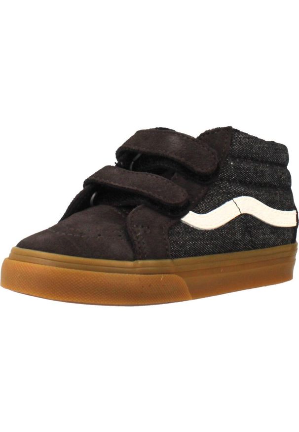 Vans - Kapcie VANS SK8-MID REISSUE V Czarny. Okazja: na co dzień. Kolor: czarny. Materiał: tkanina. Model: Vans SK8