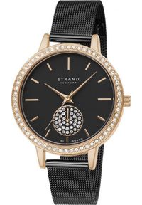 Zegarek Strand Zegarek damski Strand S705LXVBMB CYRKONIE czarny. Kolor: czarny #1