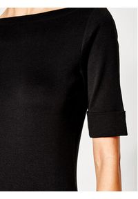 Lauren Ralph Lauren Bluzka Brs-Knits 200654963 Czarny Regular Fit. Kolor: czarny. Materiał: bawełna #2