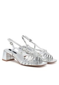 Pepe Jeans Sandały PLS90683 Srebrny. Kolor: srebrny. Materiał: skóra #3