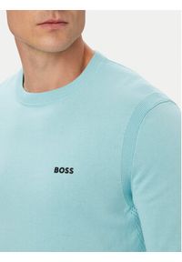 BOSS Sweter KN_Ever-X CN 50556145 Niebieski Regular Fit. Kolor: niebieski. Materiał: bawełna #2