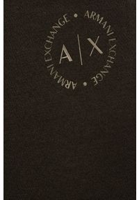 Armani Exchange - Spodnie 8NZP91.Z9N1Z. Kolor: czarny. Materiał: dzianina #3