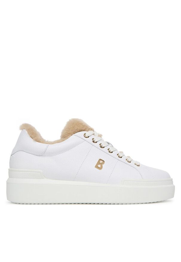Sneakersy Bogner. Kolor: biały