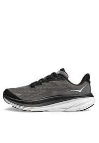 HOKA - Hoka Buty do biegania Clifton 9 Youth 1131170 Szary. Kolor: szary. Materiał: materiał, mesh #2