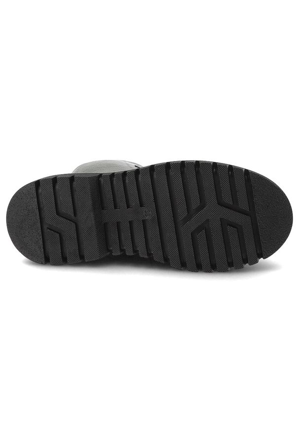 Zielone Botki Artiker Skórzane Obuwie Damskie. Zapięcie: sznurówki. Kolor: zielony. Materiał: skóra. Wzór: kolorowy. Sezon: zima, jesień. Styl: klasyczny