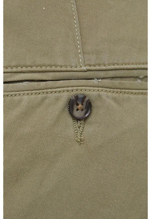 Pepe Jeans spodnie Sloane męskie kolor zielony w fasonie chinos. Kolor: zielony. Materiał: tkanina