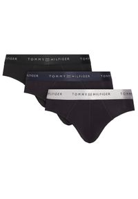 TOMMY HILFIGER - Tommy Hilfiger Komplet 3 par slipów UM0UM03703 Czarny. Kolor: czarny. Materiał: bawełna