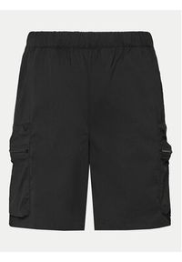 Rains Szorty sportowe Tomar Shorts 19310 Czarny Regular Fit. Kolor: czarny. Materiał: syntetyk #3