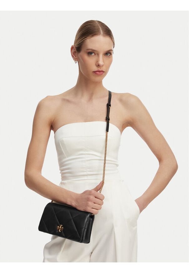 Tory Burch Torebka 158624 Czarny. Kolor: czarny. Materiał: skórzane