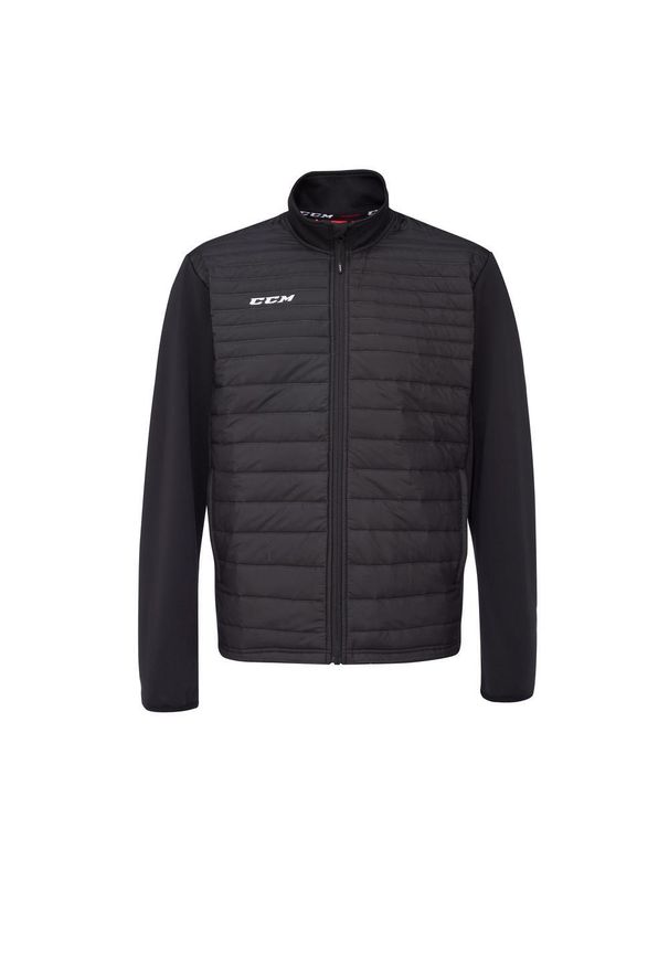 CCM - Kamizelka Sportowa z Wypełnieniem Dorośli Czarna XL. Kolor: czarny. Materiał: poliester, polar, puch. Styl: sportowy