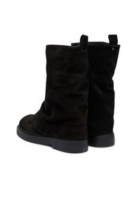 Bronx Botki Harl-Eyy 47648-OC Czarny. Kolor: czarny. Materiał: zamsz, skóra #4