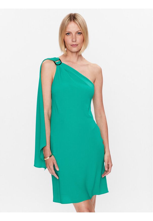 Lauren Ralph Lauren Sukienka koktajlowa 253903215003 Zielony Skinny Fit. Kolor: zielony. Styl: wizytowy