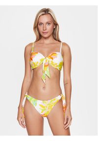 Seafolly Dół od bikini Palm Springs 40683-703 Żółty. Kolor: żółty. Materiał: syntetyk