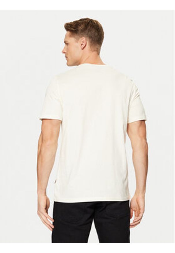 Blend T-Shirt 20717591 Écru Regular Fit. Materiał: bawełna