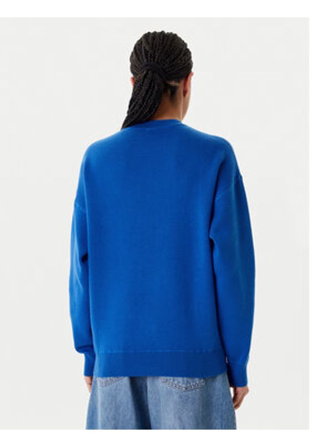 Hugo - HUGO Sweter Seted 50543019 Niebieski Regular Fit. Kolor: niebieski. Materiał: bawełna