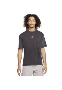 Koszulka treningowa męska Nike Air Jordan Drifit. Kolor: szary. Długość rękawa: krótki rękaw. Długość: krótkie. Sport: bieganie