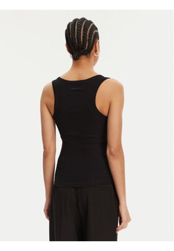 JACQUEMUS Top 241JS158-2032 Czarny Regular Fit. Kolor: czarny. Materiał: bawełna