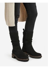 Clara Barson Botki CEO-WS6396-02 Czarny. Kolor: czarny. Materiał: materiał #8