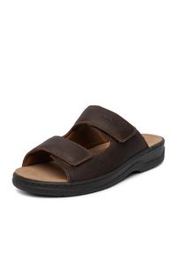 Rieker Klapki CEO-20390-24 Brązowy. Kolor: brązowy. Materiał: skóra #4