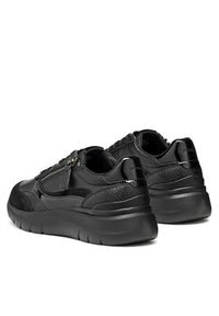 Geox Sneakersy D Plummery D56YNE 05402 C9997 Czarny. Kolor: czarny. Materiał: skóra #4