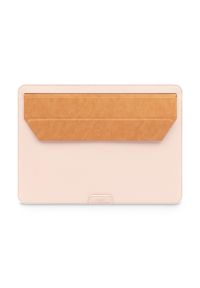 Moshi Muse 14'' 3-in-1 Slim - Pokrowiec MacBook Pro 14'' (M3/M2/M1/2023-2021) luna pink. Materiał: skóra. Styl: elegancki