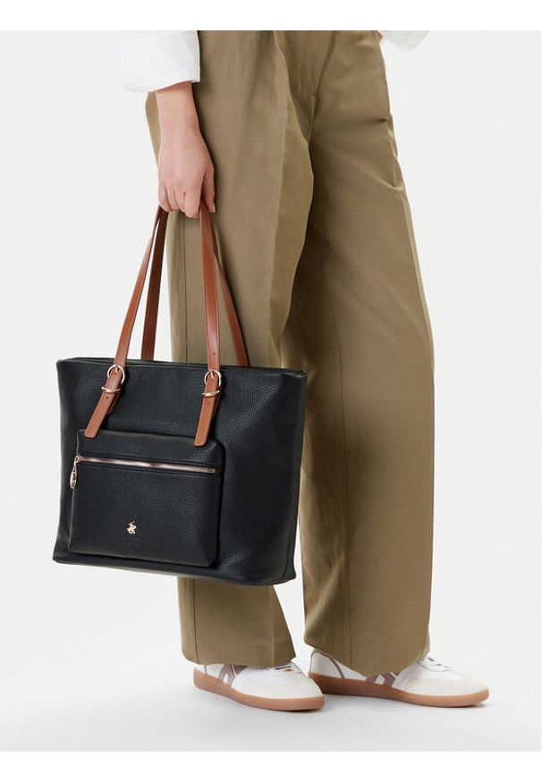 Beverly Hills Polo Club Torebka CEO-BHPC-C-001-08 Czarny. Kolor: czarny