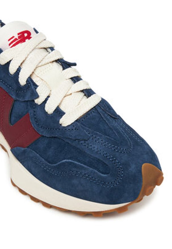 New Balance Sneakersy U327WSB W Granatowy. Kolor: niebieski. Materiał: skóra