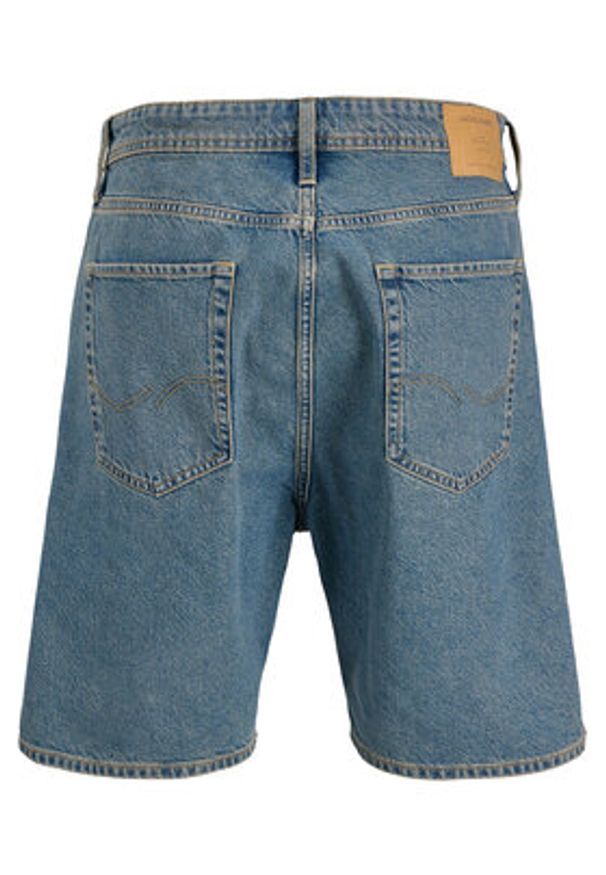 Jack & Jones Szorty jeansowe Ony Original 12289725 Niebieski Regular Fit. Kolor: niebieski. Materiał: bawełna