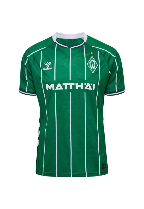 Hummel - Domowy jersey Werderu Brema 2025/26. Kolor: zielony. Materiał: jersey. Sport: piłka nożna