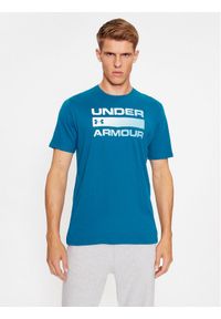 Under Armour T-Shirt Ua Team Issue Wordmark Ss 1329582 Niebieski Loose Fit. Kolor: niebieski. Materiał: syntetyk, bawełna
