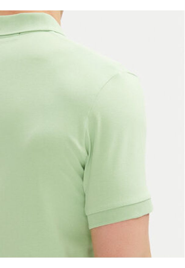 Karl Lagerfeld - KARL LAGERFELD Polo 745088 552235 Zielony Regular Fit. Typ kołnierza: polo. Kolor: zielony. Materiał: bawełna