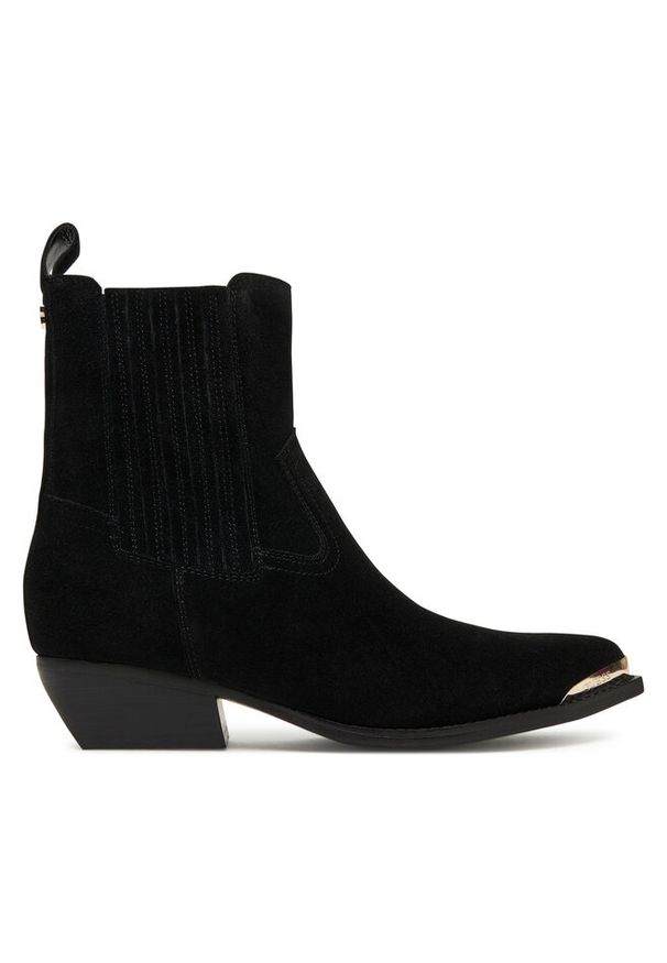 Kowbojki Guess. Kolor: czarny