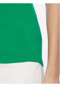 United Colors of Benetton - United Colors Of Benetton T-Shirt 3GA2E16A0 Zielony Regular Fit. Kolor: zielony. Materiał: bawełna #3