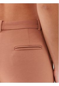 Pinko Spodnie materiałowe Bello 100155 A15M Brązowy Slim Fit. Kolor: brązowy. Materiał: wiskoza