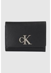 Calvin Klein - CALVIN KLEIN Czarny portfel. Kolor: czarny #1