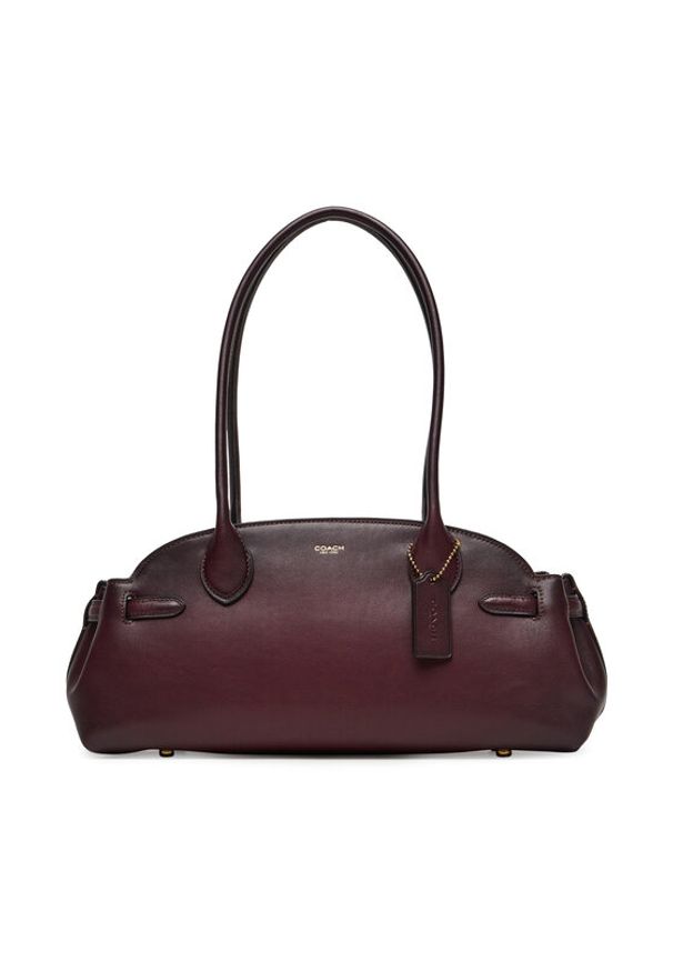 Coach Torebka Empire Carryall 34 CCC30 Bordowy. Kolor: czerwony. Materiał: skórzane