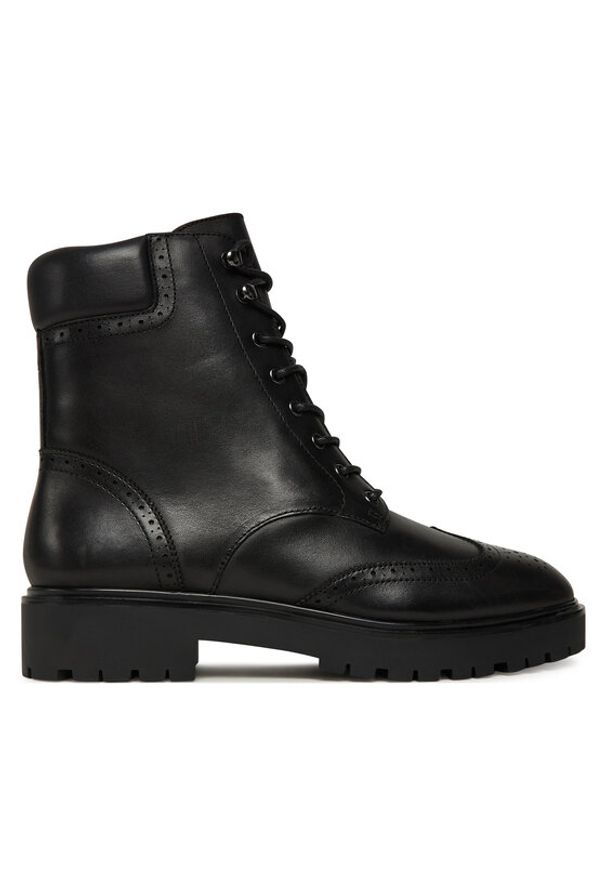 Lauren Ralph Lauren - LAUREN RALPH LAUREN Trzewiki Alysns Lup 802980063001 Czarny. Kolor: czarny. Materiał: skóra