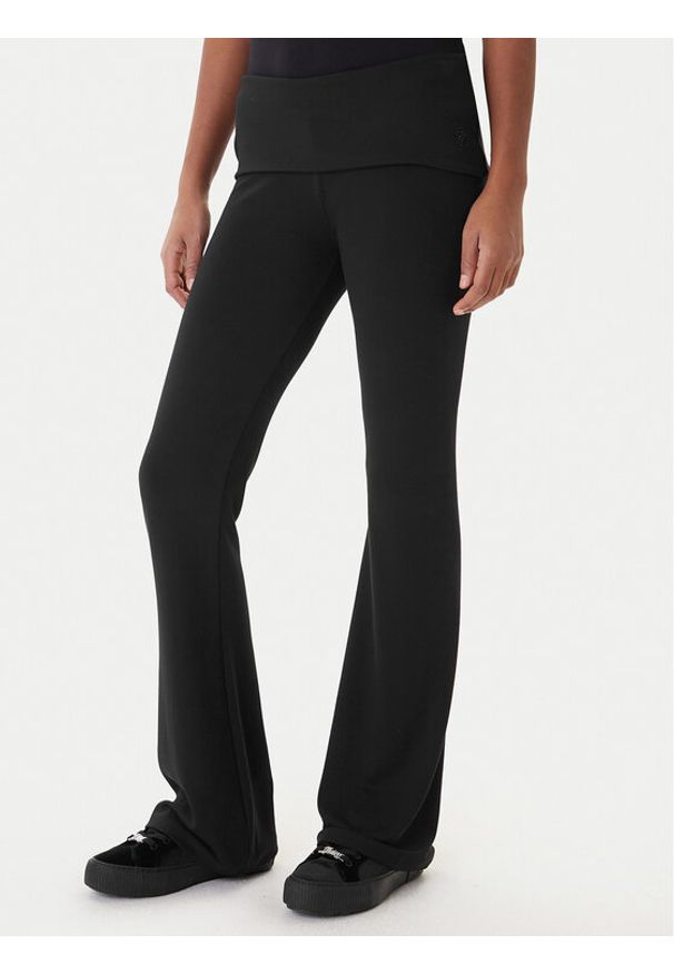 Juicy Couture Legginsy Steven JCWBJ225314 Czarny Slim Fit. Kolor: czarny